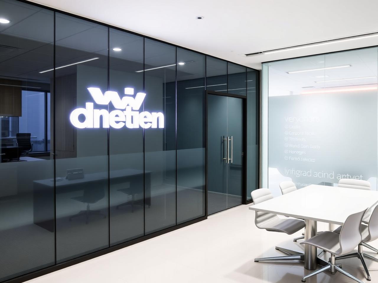 Corporate Reception Branding